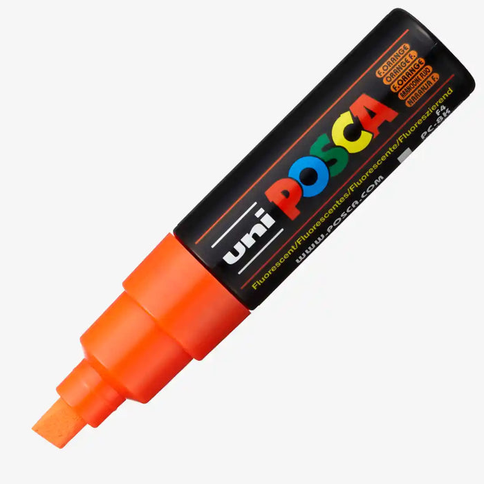 Marker / UNI POSCA / PC-8K / neon orange