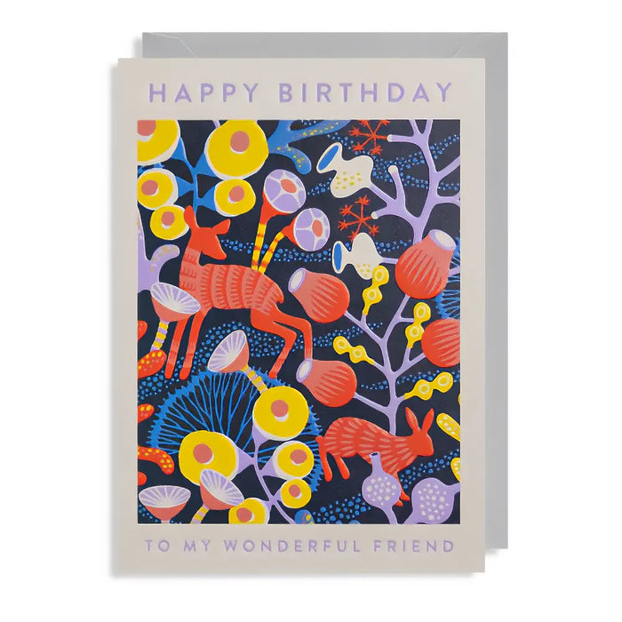 Grusskarte / Greeting Card Hanna Werning / Happy Birthday