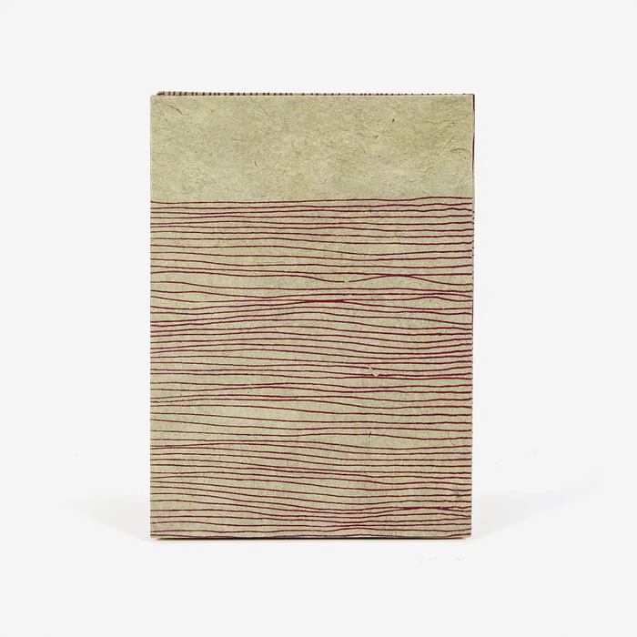 Aquarell-Leporello-Format-12x17cm-fuer-14Fotos-Loktapapier-gekreuzte-Linien-rot-auf-grau-Produktansicht-Cover-hinten