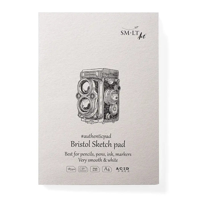 Bristol Sketch Pad / A4 / 185 grm²/ 50 Blatt / weiß