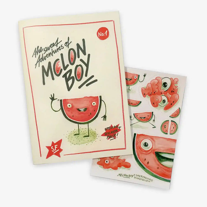 Comic-heft-mit-stickern-melon-boy_Cover-