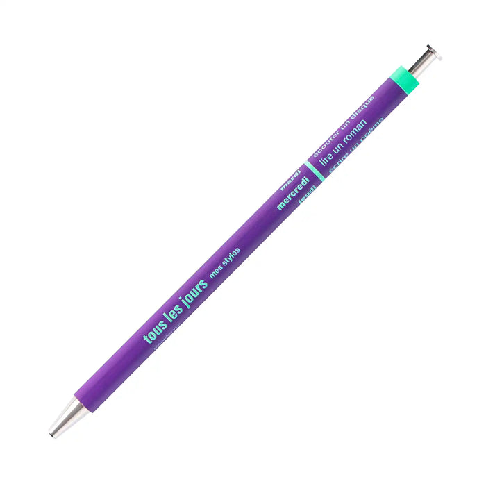 Ballpoint Pen / DAYS / Purple / Marks