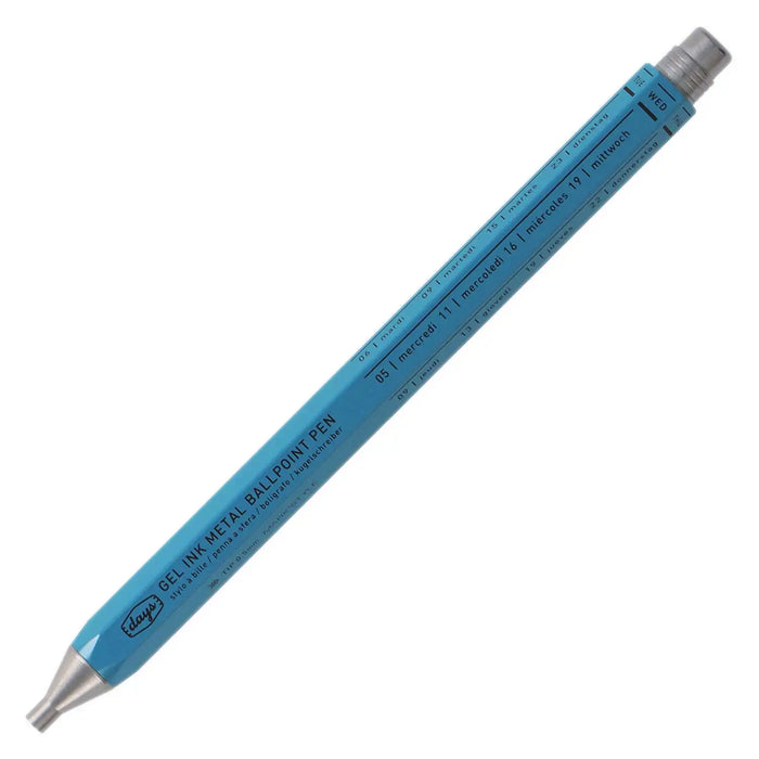 Mark's Style / Days / Gel Metal Ballpoint Pen / DAY-BP5 / Blue