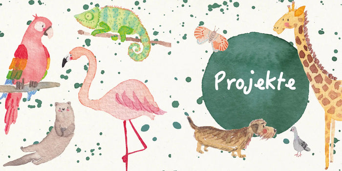 Mini Watercolor – Tiere