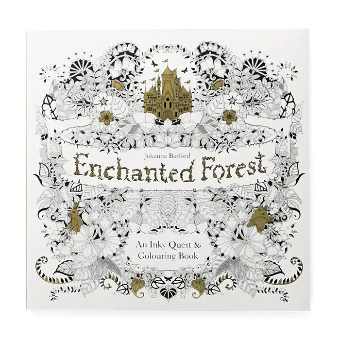 Ausmalbuch-Laurence King Verlag / Enchanted Forest Front