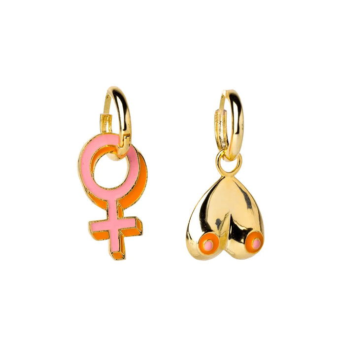 FeministFemaleBoobsHoopEarrings_yeloowOwl_1