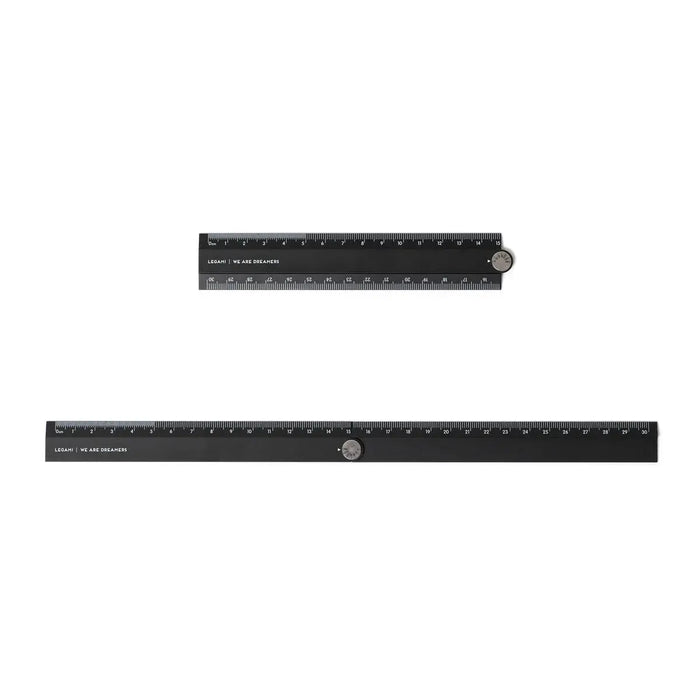 Klapp-Lineal /  Folding Ruler / Aluminium / 30cm
