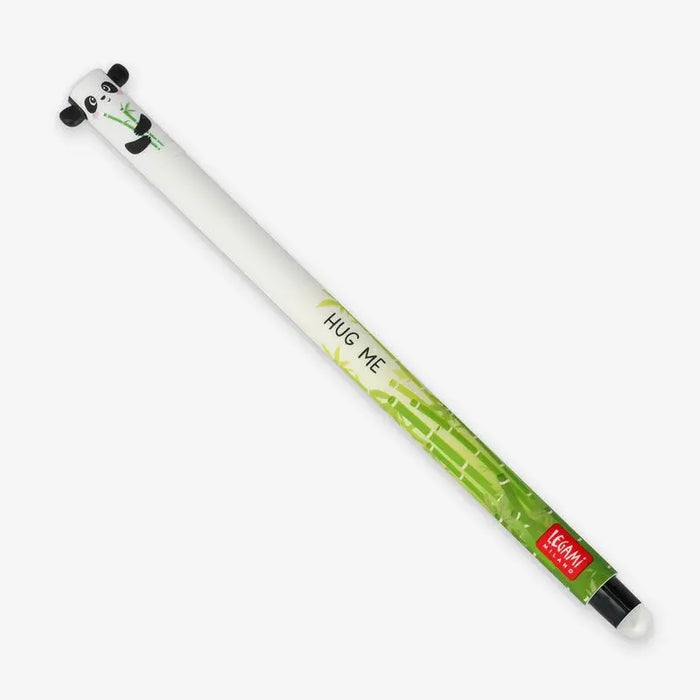 Legami-Loeschbarer-_Gelstift_-_Erasable_-Panda-tintenfarbe-schwarz-Produktansicht-ganzer-Stift