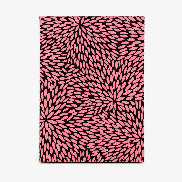 Leporello-Format-12x17cm-fuer-14Fotos-mit-Chiyogami-Traditional-Reismuster-neonpink-Produktansicht-Cover-Vorn