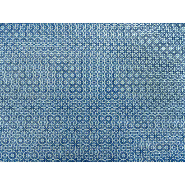 Loktapapier-LoktaPapier-Koreanisches-Blueten-gitter-mildes-Blau-Aquamarin-Produktansicht-bogen