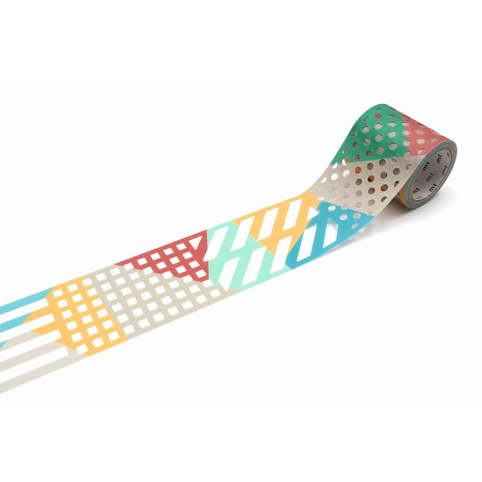 Washi Tape / mt Die-Cut Tape / Serie: mt fab color &  pattern block