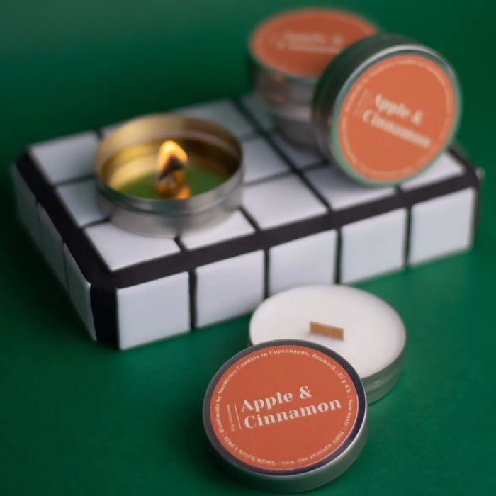 Mini Duftkerzen / 30g / Apfel und Zimt