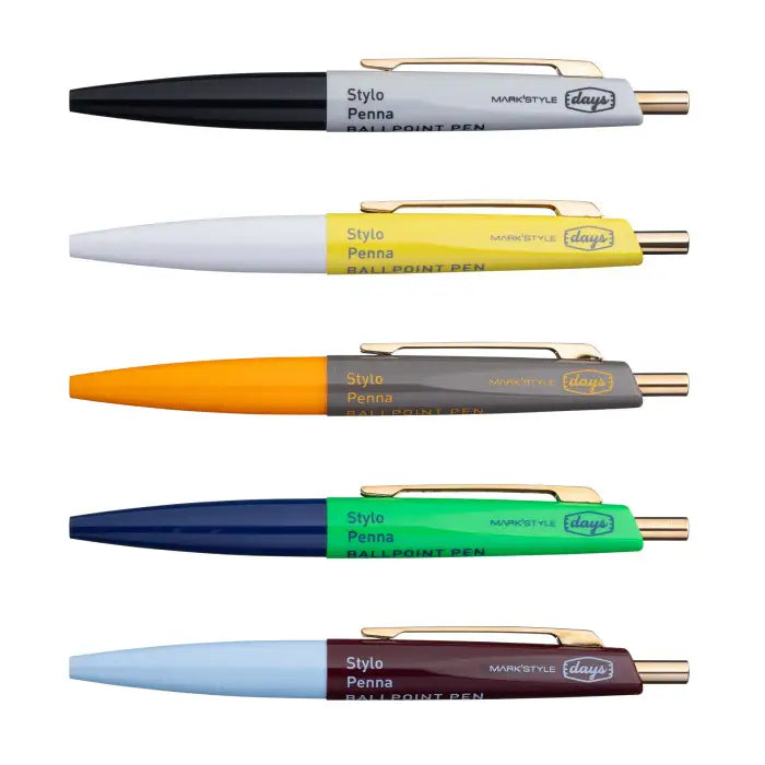 Mini BallPen / Anterique / Navy_Basil