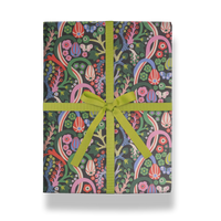 Geschenkpapier / Monika Forsberg / Paradise Forest Floral Vine Gift Wrap