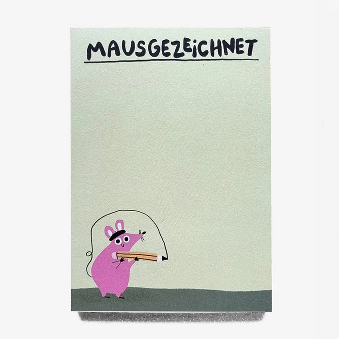 Notizblock / Mausgezeichnet Block