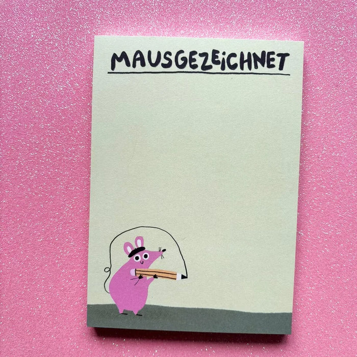 Notizblock / Mausgezeichnet Block