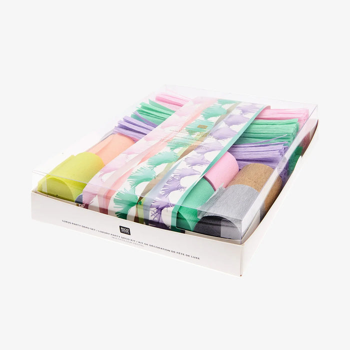 Rico-design-Luxus-Party-Deko-Set-11-teilig-verpackung-mit-Inhalt