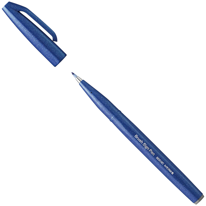 Sign Pen Brush / Blue _ SES15C-C