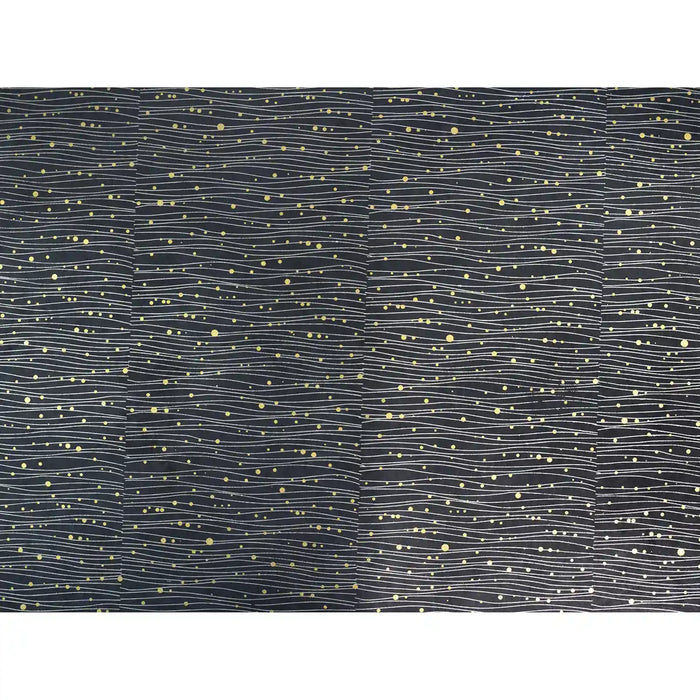Tudi-Billo-NAturpapier-Bogen-Punkte-aufLinien-Drachenblau-gold-silber_loktapapier_Produktansicht-ganzer-bogen