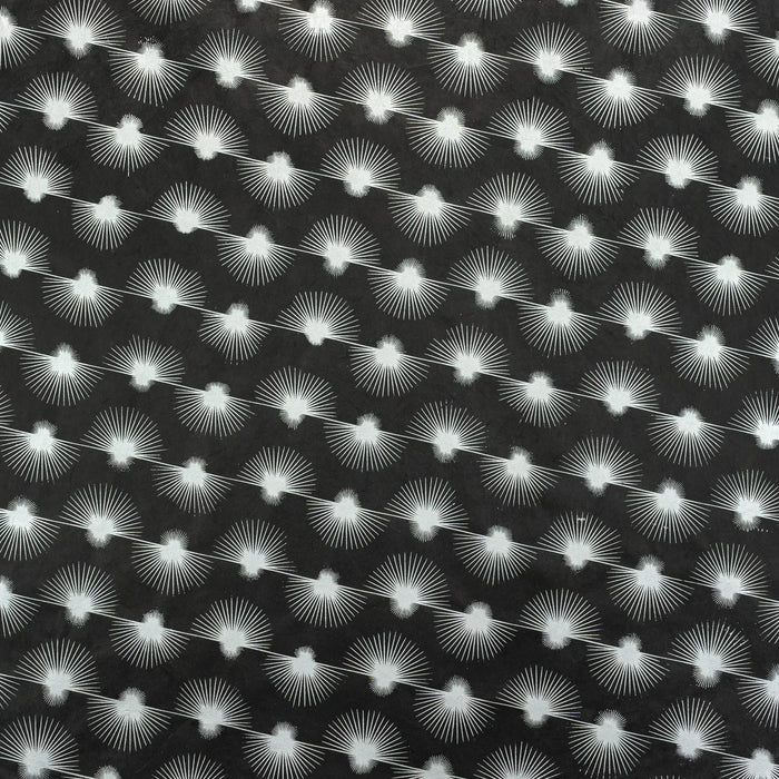 Tudibillo-Lokta-Papier-Bogen-Sonnenstrahlen-ebenholz-silber-produktansicht-bogen-details