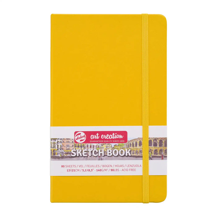 Talens Art Creation / Sketch book Yellow / Blanko H21xB13cm / 140g / 80Blatt