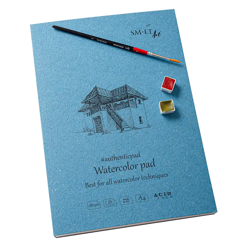 Watercolor pad Authentic / Aquarellpapier / 280grm² / A4