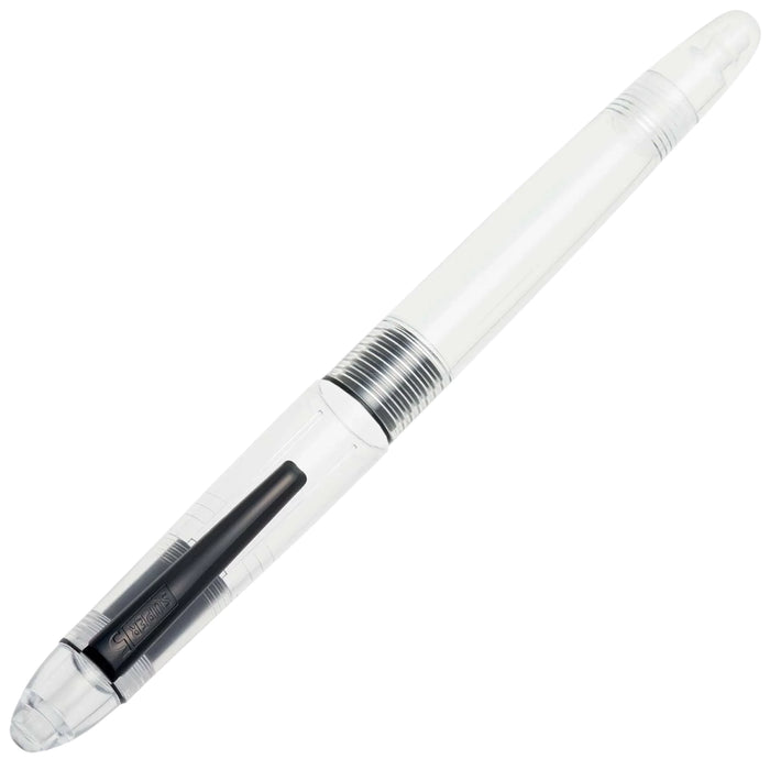 Super5 / UV Fountaine Pen / Füllerfederhalter/ flx Flex-Feder / transparent