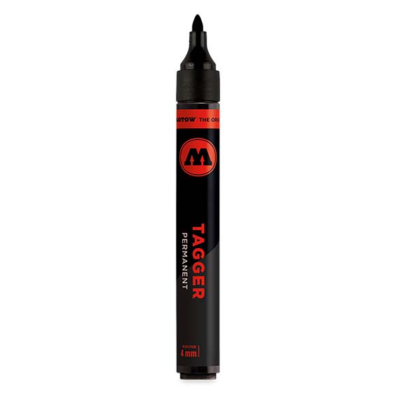 Molotow / Tagger / Marker / Schwarz / Rund / 4 mm