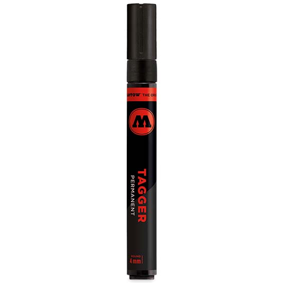 Molotow / Tagger / Marker / Schwarz / Rund / 4 mm