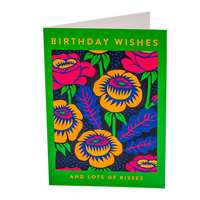 Grusskarte / Greeting Card /  Hanna Werning / Birthday Wishes