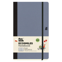 Ecosmiles Notebook / Lavender / liniert /  Seiten aus recy. Papier von Zitronenfrüchten / 13x21cm