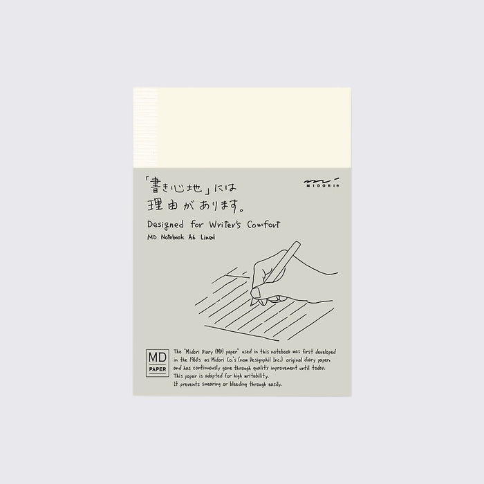 Md Notebook / Skizzenbuch liniert / A6