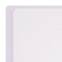Md Notebook / Ring Notebook / Color Dot Grid / Purple