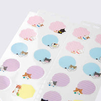 Midori / Sticker für Kalender / Cats large