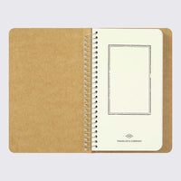 Travelers-Company / TRC / SPIRAL RING NOTEBOOK / Blank MD Paper White / A6 slim / Hochformat