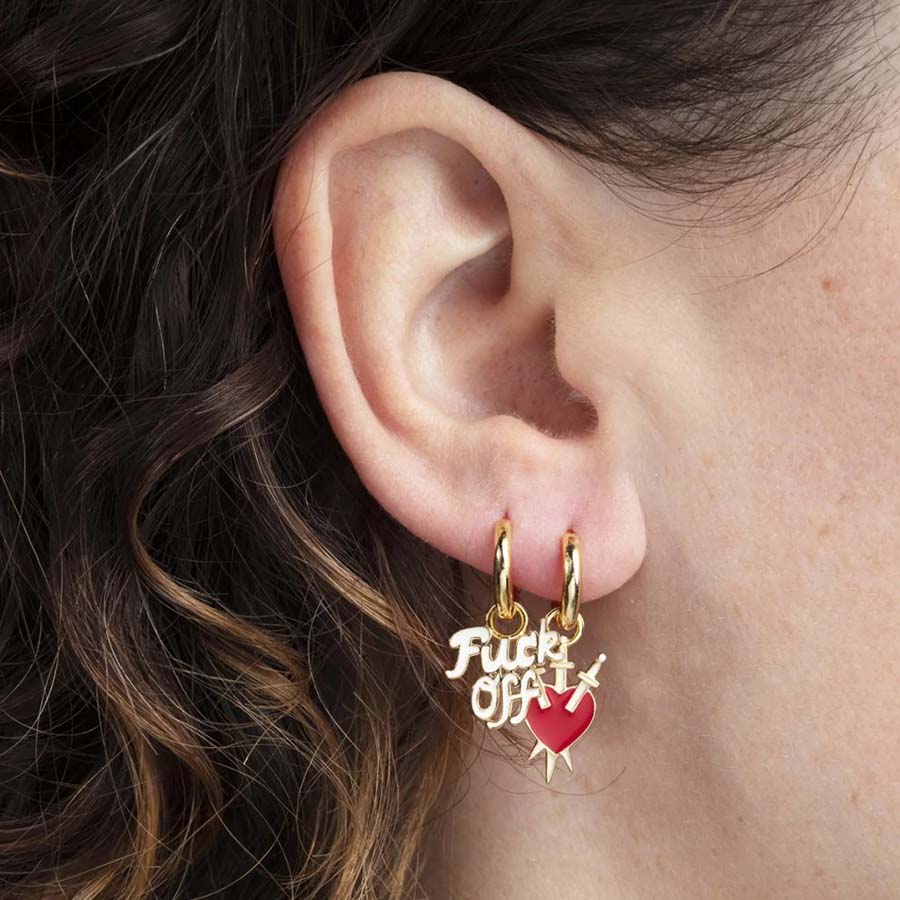 Yellow Owl Earrings