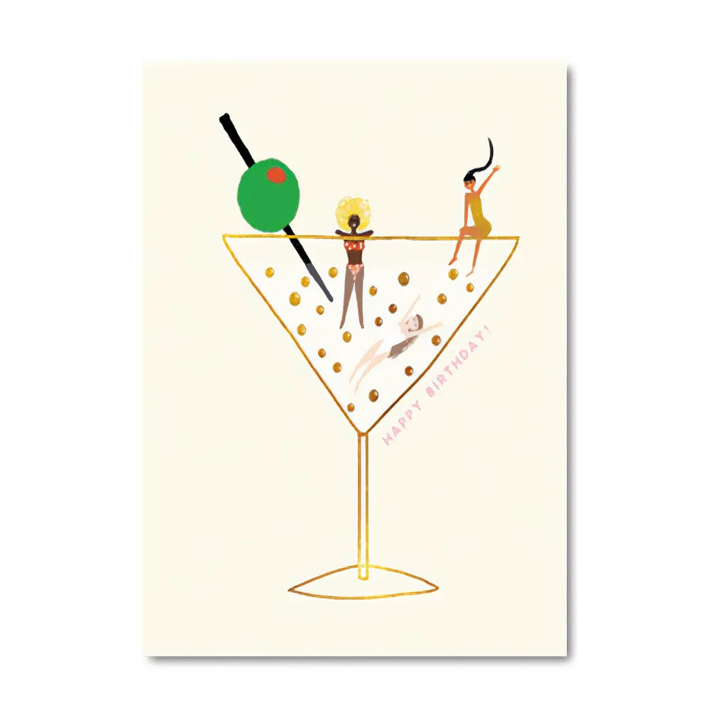 Postkarte / Carolyn Suzuki / Happy Birthday!_3