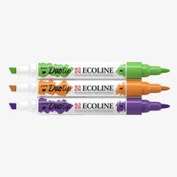 Ecoline-Duotip-Secondary-3er-Set-Stifte-ohne-Kappe