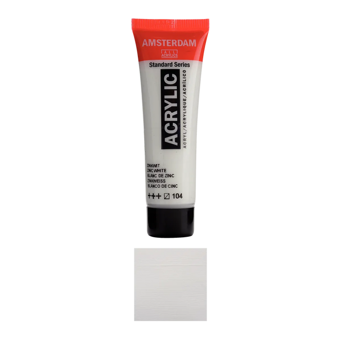 Amsterdam / Standard Series Acrylfarbe / Tube 20 ml / Farbfamilie Weiß