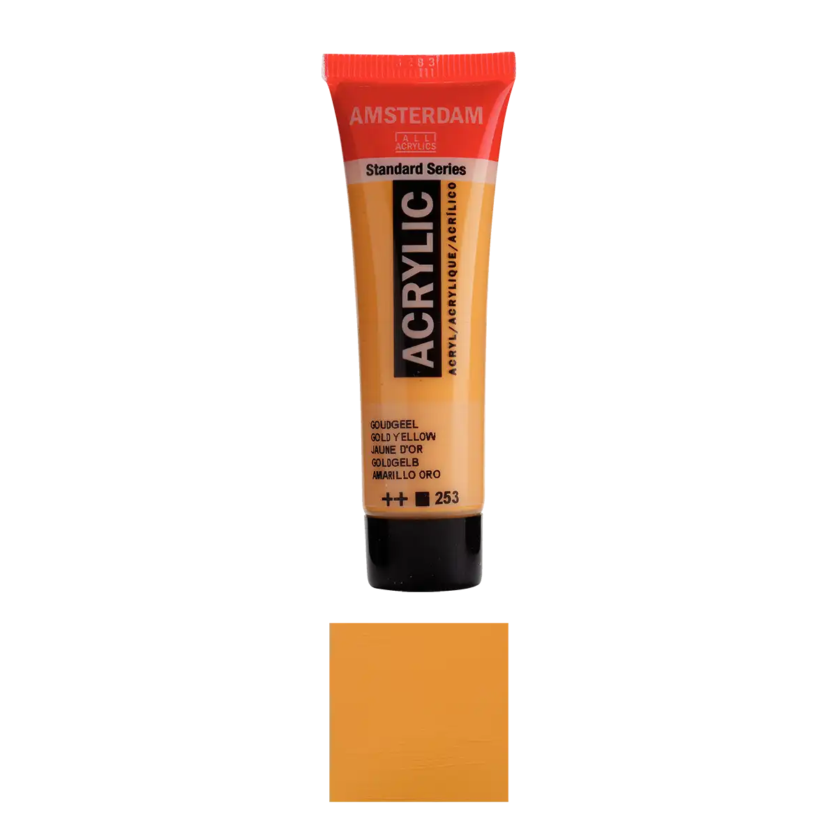 17042530_-Deckend-Goldgelb-Amsterdam-_Standard-_Series-_Acrylic-Colour-_Swatch-_253-Produktansicht-und-Farbkarte