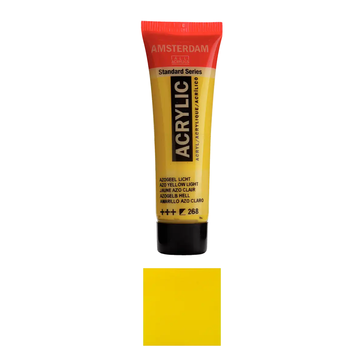 17042680_-Halbdeckend-Azo-_Gelb-_Licht-Amsterdam-_Standard-_Series-_Acrylic-_Colour_-Swatch-268-Produktansicht-und-Farbkarte