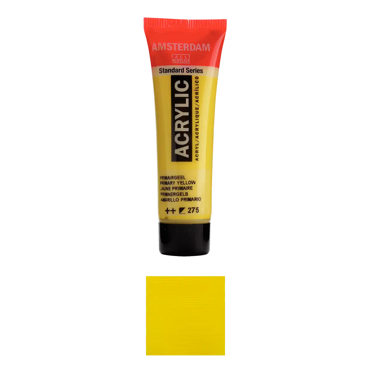17042750_-Halbdeckend-Primaergelb-Amsterdam-_Standard-_Series-_Acrylic-_Colour-_Swatch-_275-Produktansicht-und-Farbkarte