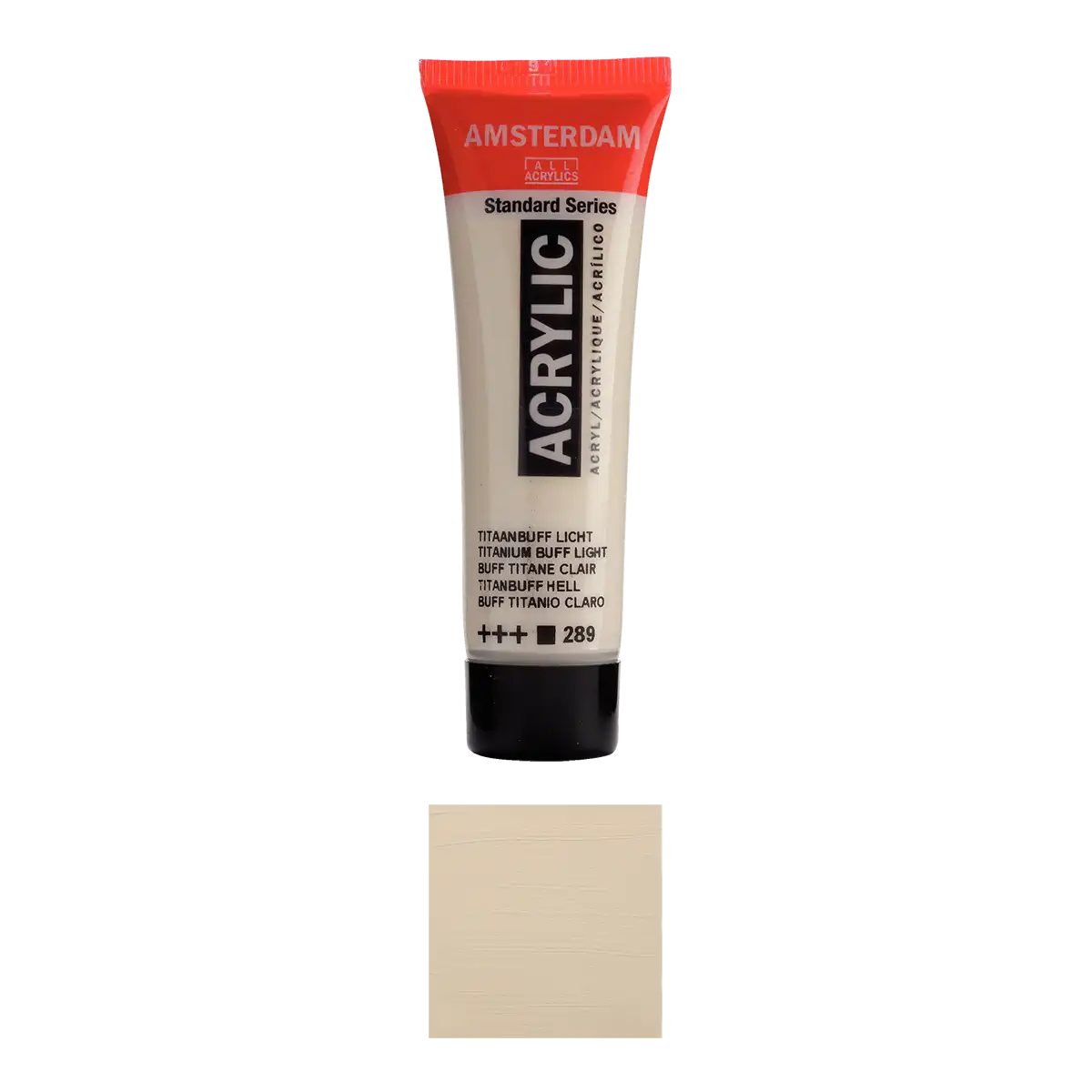 17042890_-deckend-Amsterdam-_Standard-_Series-_Acrylic-_Colour-_Titan-_Buff-_Licht-289-Produktansicht-und-Farbkarte