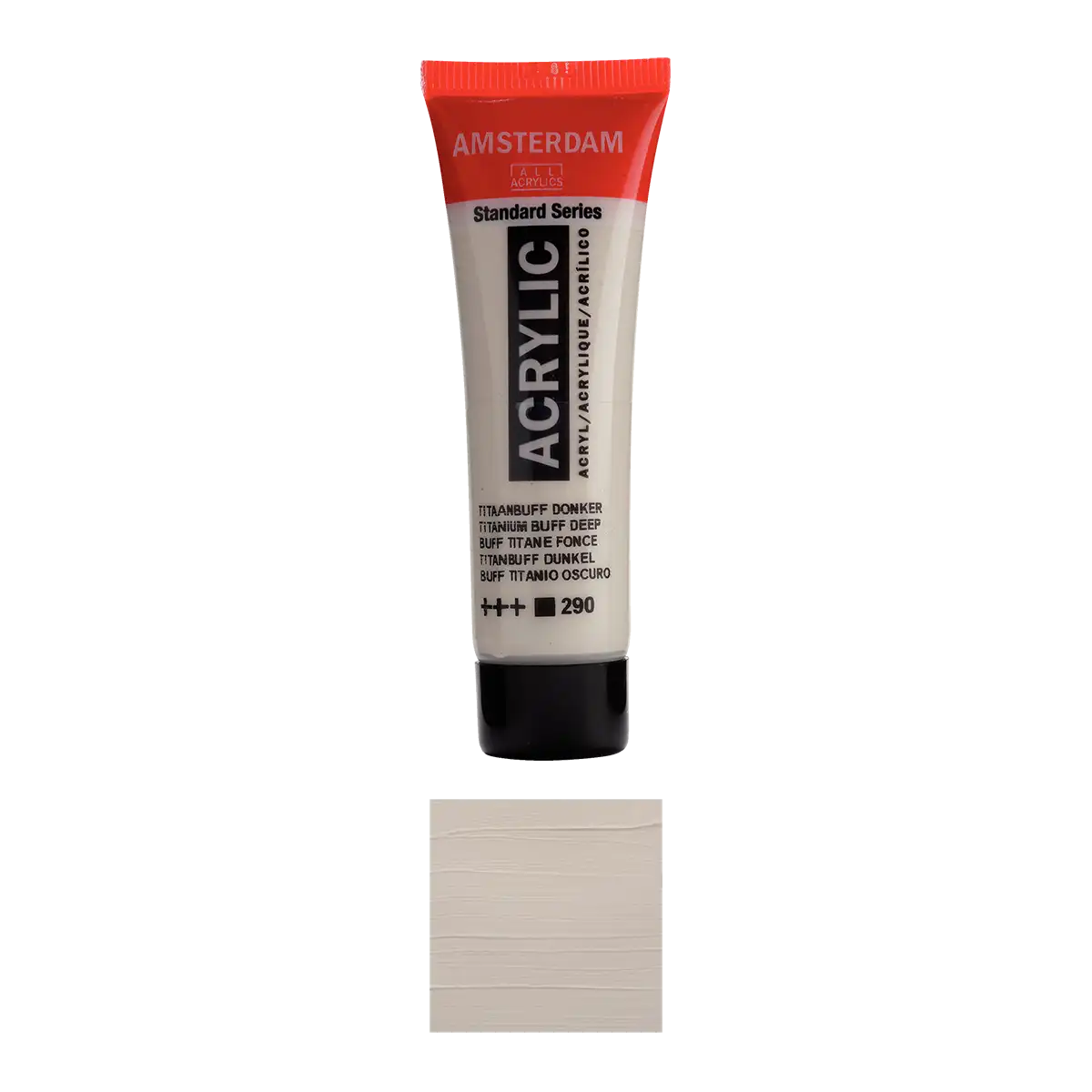 17042900_-deckend-Amsterdam-_Standard-_Series_-Acrylic-_Colour-_Titan-_Buff-_Tief-290-Produktansicht-und-Farbkarte