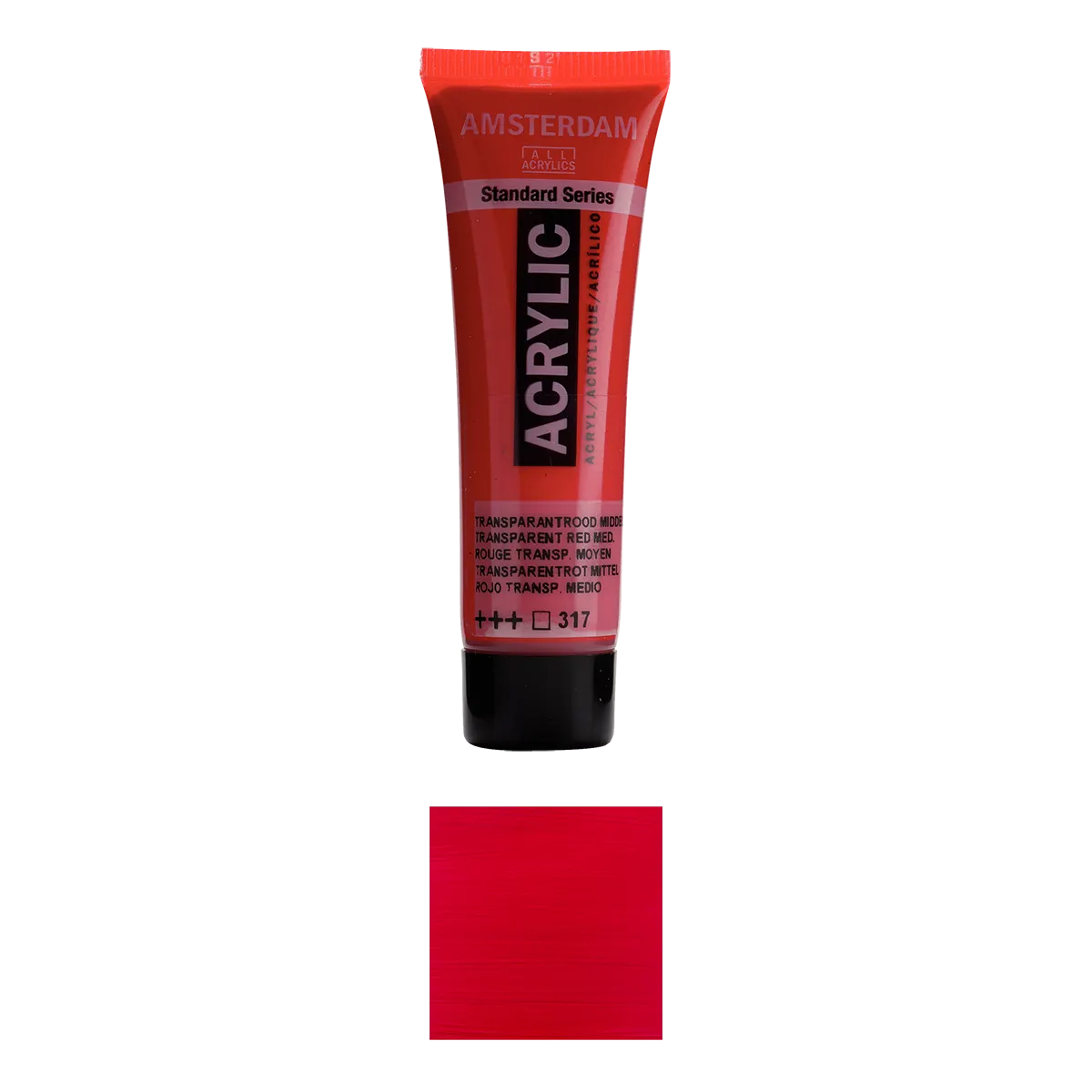 Amsterdam / Standard Series Acrylfarbe / Tube 20 ml / Farbfamilie Rot