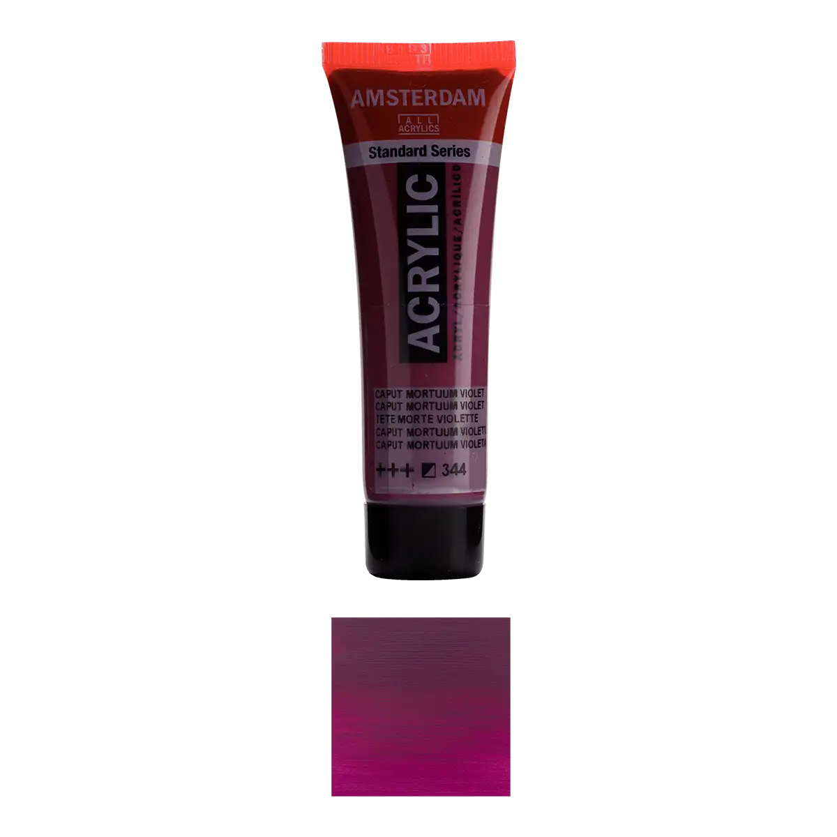 17043440_Halbdeckend-Amsterdam_-Standard_-Series-_Acrylic-_Colour_-Caput-_Mortuum_-Violett_-344-Produktansicht-und-Farbkarte