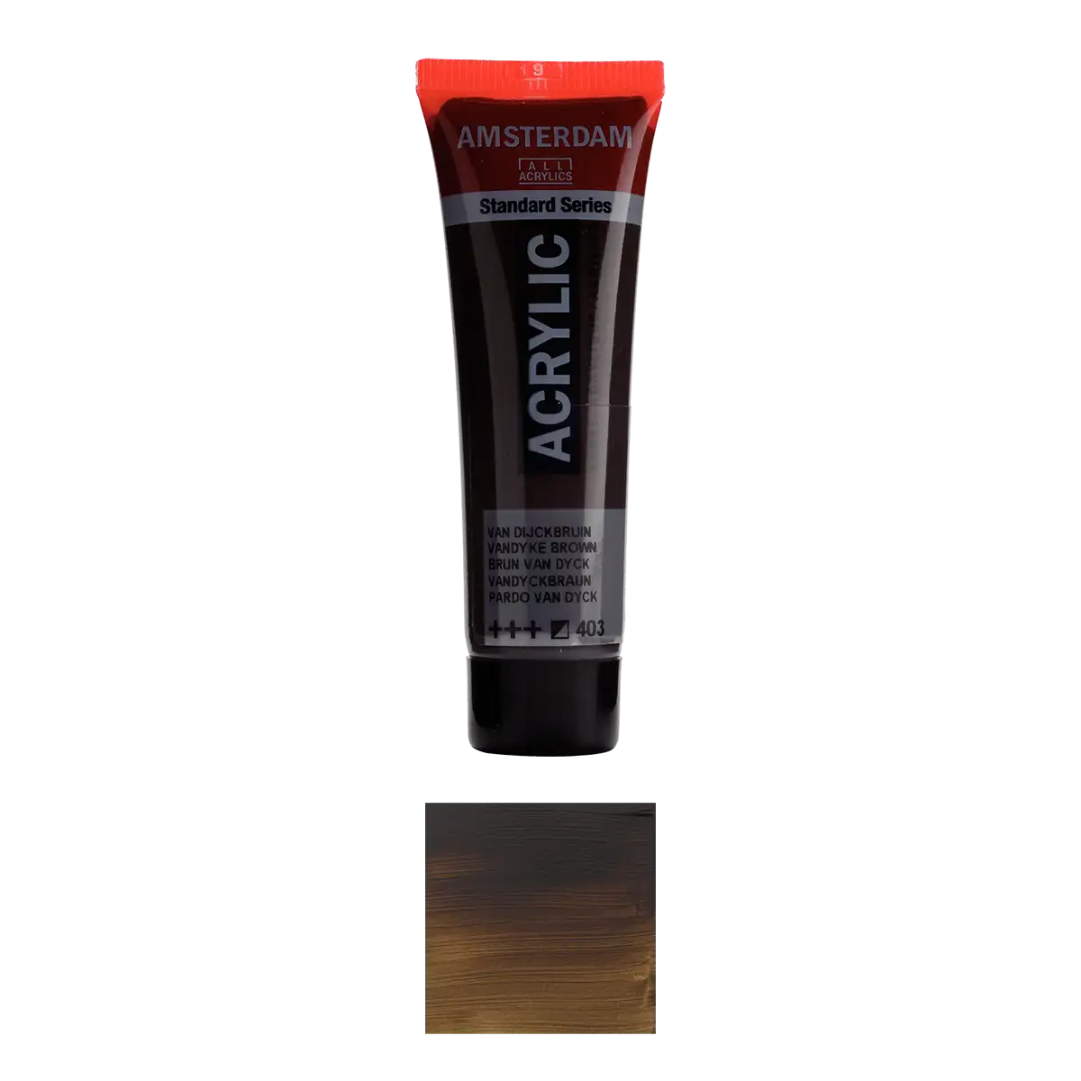 17044030_-Halbdeckend-Amsterdam_-Standard-_Series-_Acrylic-_Colour-Vandyke-_Brown-_403-Produktansicht-und-Farbkarte