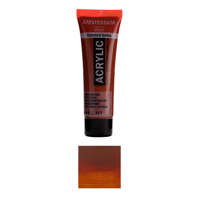 Amsterdam / Standard Series Acrylfarbe / Tube 20 ml / Farbfamilie Braun