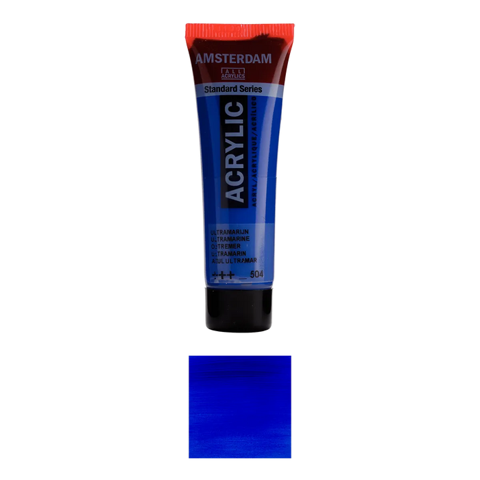 Amsterdam / Standard Series Acrylfarbe / Tube 20 ml / Farbfamilie Blau