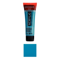 17045220_-deckend-_Amsterdam-_Standard-_Series_-Acrylic_-Colour-Tuerkisblau-522-Produktansicht-und-Farbkarte